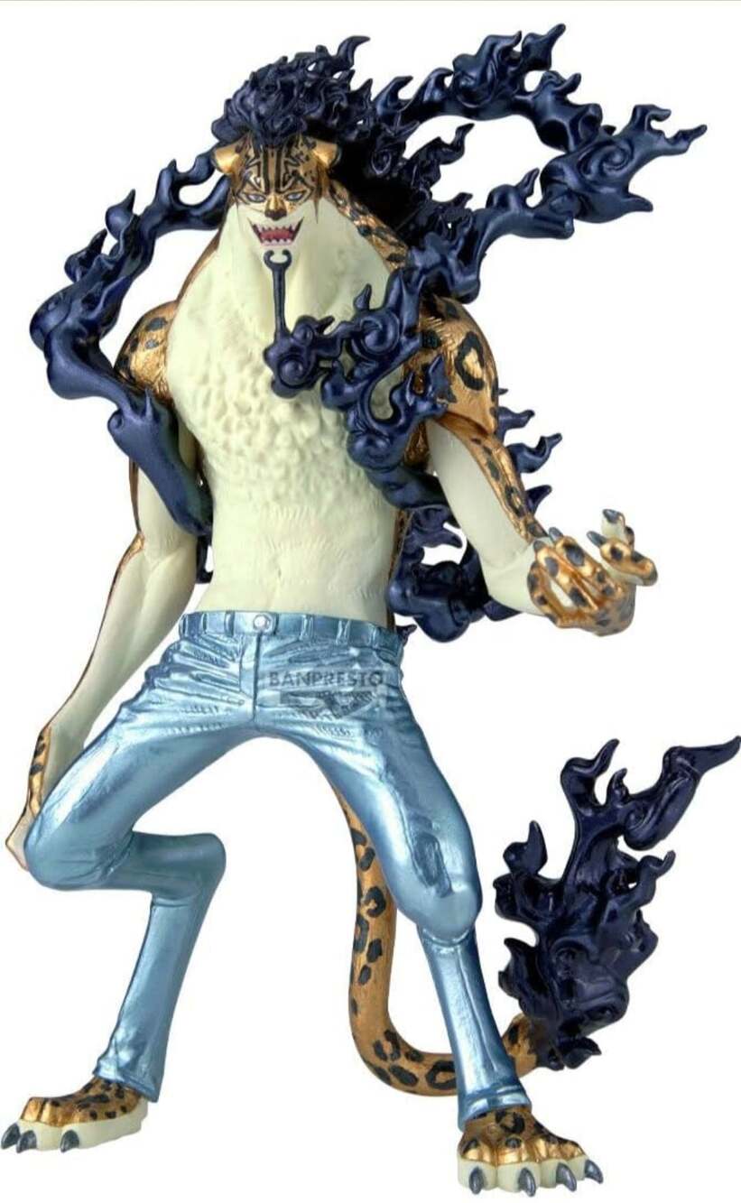 Banpresto One Piece King of Artist Rob Lucci Awakening Special Statue Figure